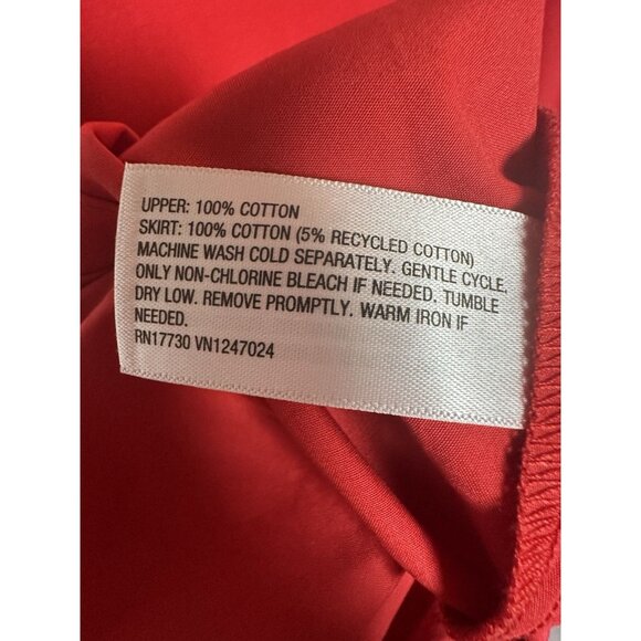 Women's Maxi A-Line Dress - A New Day Red Mock Sleeveless New Plus Size 3X - Picture 13 of 13